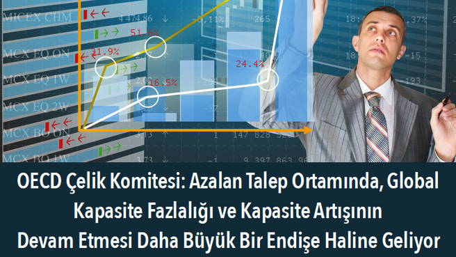 OECD Çelik Komitesi: Azalan Talep Ortamında, Global Kapasite Fazlalığı ve Kapasite Artışının Devam Etmesi Daha Büyük Bir Endişe Haline Geliyor