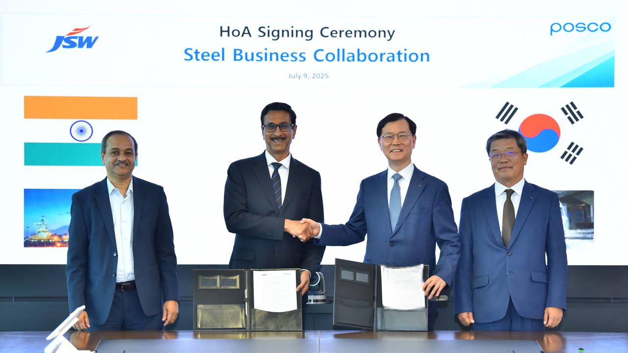 Posco ve JSW’den 6 milyon tonluk dev çelik tesisi anlaşması