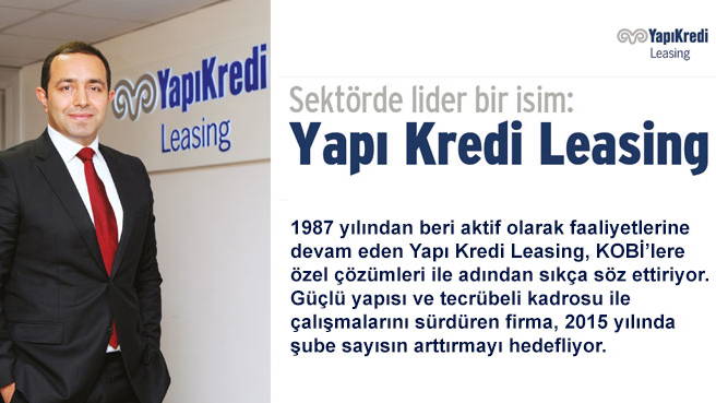 Sektörde lider bir isim: Yapı Kredi Leasing