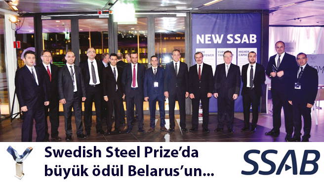 Swedish Steel Prize'da büyük ödül Belarus'un