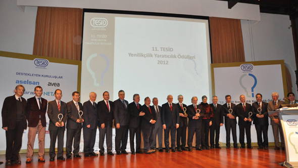 TESID 2012 Yenilikçilik Yaratıcılık Ödülleri Sahiplerini Buldu