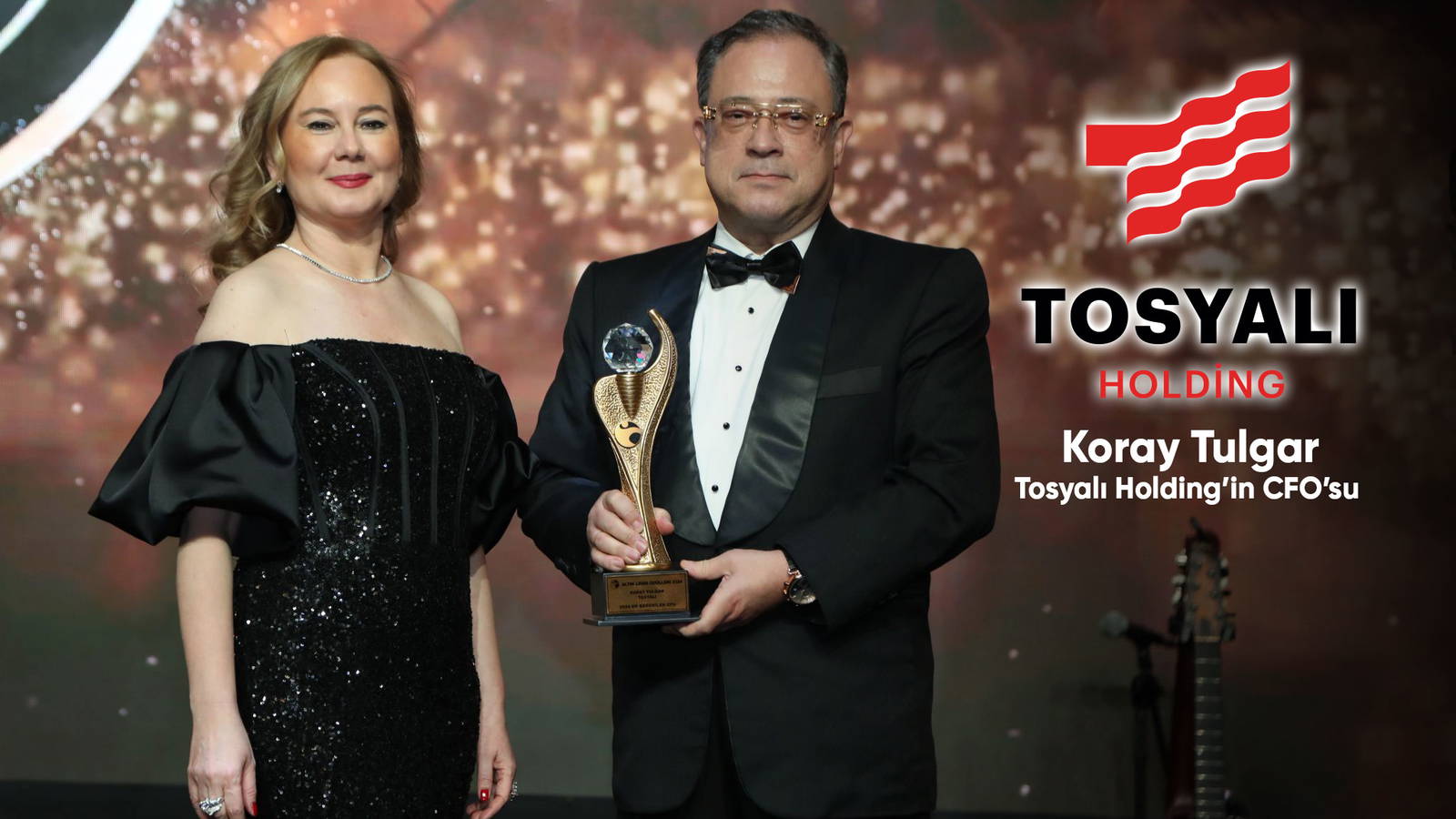 Tosyalı Holding’in CFO’su Koray Tulgar,  ALTIN LİDER 2024 ödülünü kazandı!