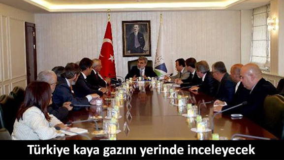 Türkiye kaya gazını yerinde inceleyecek