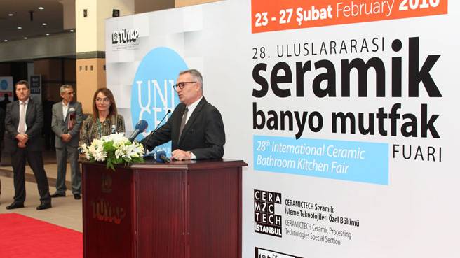 UNICERA Uluslararası Seramik Banyo Mutfak Fuarı Başladı