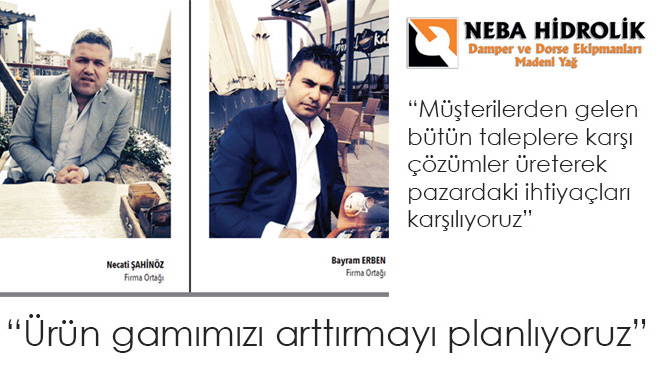 Ürün gamımızı arttırmayı planlıyoruz