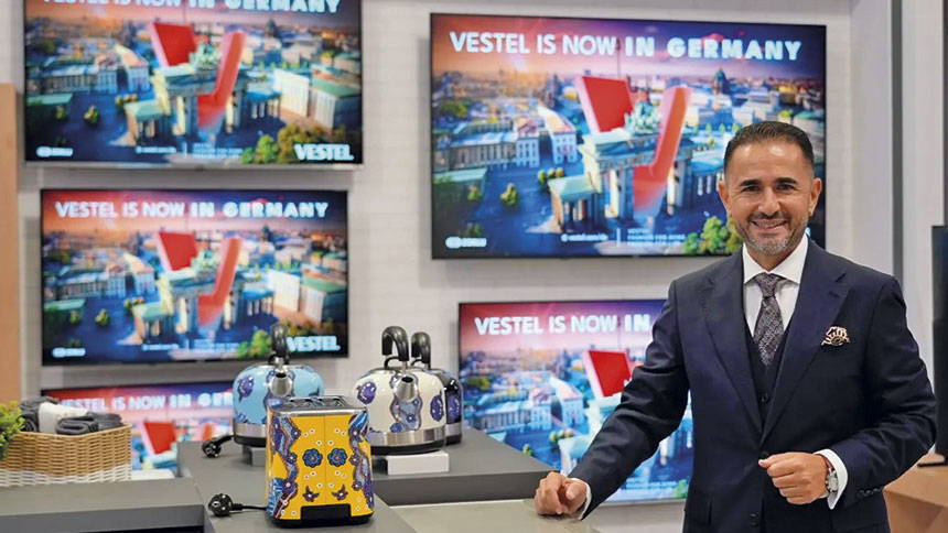 Vestel, Berlin’in kalbine girdi  hedef ABD’de 5 kat büyüme