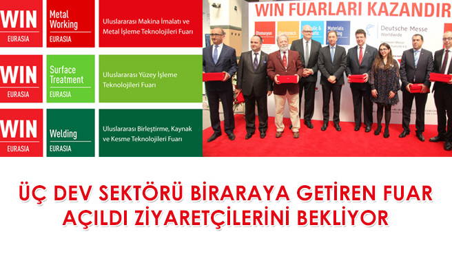 WIN FUARI BAŞLADI ZİYARETÇİLERİNİ BEKLİYOR