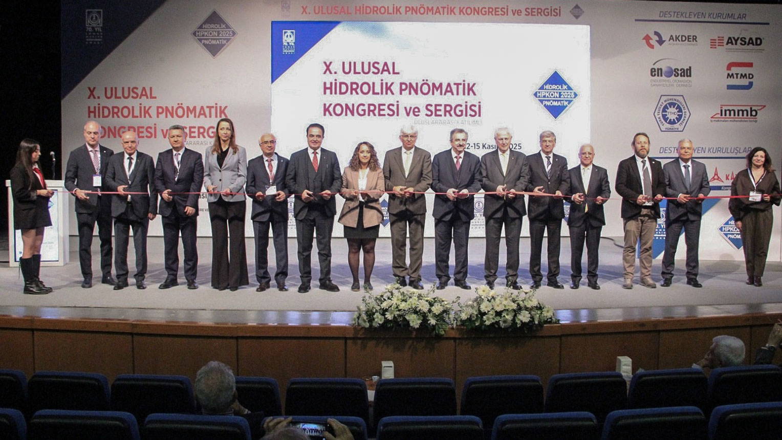X. HPKON Ulusal Hidrolik Pnömatik Kongresi ve Sergisi Başladı
